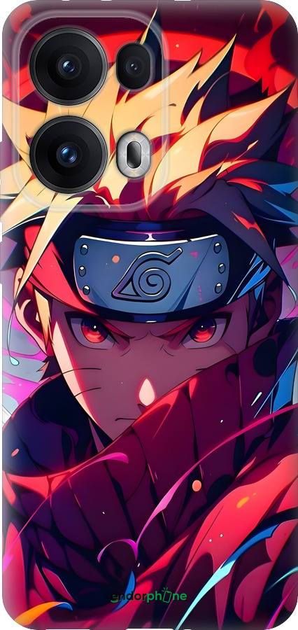 Силиконовый чехол Наруто для Oppo Reno13 Pro - 6274u-3943 изображение 