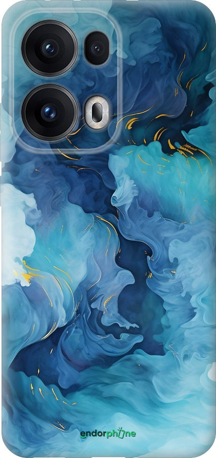 Силіконовий чехол Акварель для Oppo Reno13 Pro - 6320u-3943 изображение 