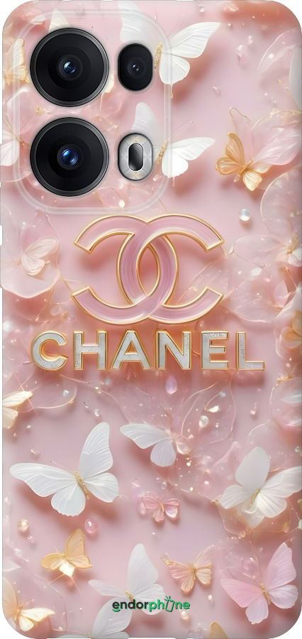 Силіконовий чехол Шанель для Oppo Reno13 Pro - 6366u-3943 изображение 
