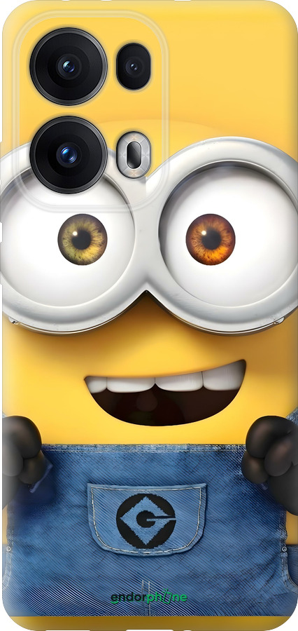 Силиконовый чехол Миньон для Oppo Reno13 Pro - 6389u-3943 изображение 