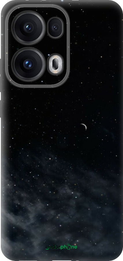 Силиконовый чехол Ночное небо для Oppo Reno13 Pro - 6451u-3943 изображение 