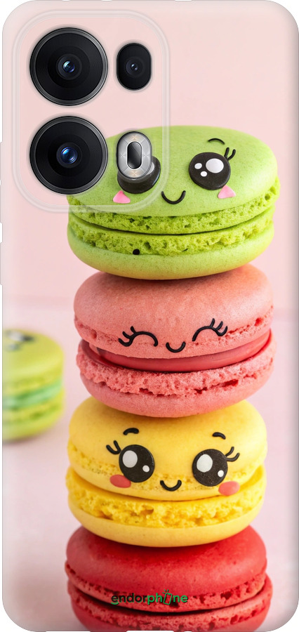 Силиконовый чехол Печенье для Oppo Reno13 Pro - 6693u-3943 изображение 