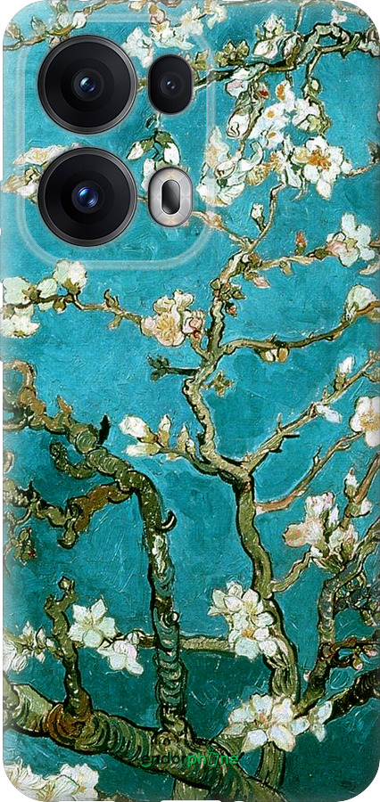Силиконовый чехол Винсент Ван Гог. Сакура для Oppo Reno13 Pro - 841u-3943 изображение 