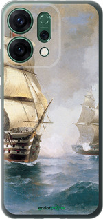 Силиконовый чехол Айвазовский. Корабли для Oppo RENO14 5G - 160u-4058 изображение 