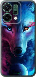 Силиконовый чехол Арт-волк для Oppo RENO14 5G - 3999u-4058 изображение 