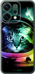 Силиконовый чехол Кот-астронавт для Oppo RENO14 5G - 4154u-4058 изображение 