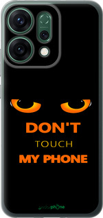 Силиконовый чехол Don't touch the phone для Oppo RENO14 5G - 4261u-4058 изображение 