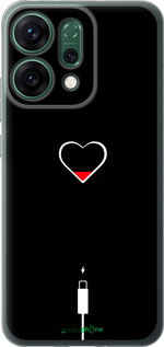 Силіконовий чехол Підзарядка серця для Oppo RENO14 5G - 4274u-4058 изображение 