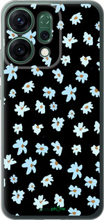 Силиконовый чехол Цветочный для Oppo RENO14 5G - 4900u-4058 изображение 