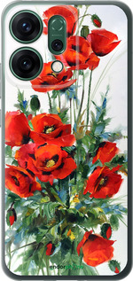 Силиконовый чехол Маки для Oppo RENO14 5G - 523u-4058 изображение 