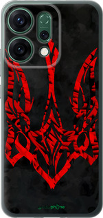 Силиконовый чехол Герб Украины v4 для Oppo RENO14 5G - 5319u-4058 изображение 