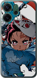 Силиконовый чехол Танджиро Камадо для Oppo RENO14 5G - 5574u-4058 изображение 