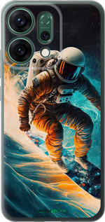 Силиконовый чехол Сноубордист для Oppo RENO14 5G - 5604u-4058 изображение 