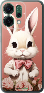 Силиконовый чехол Зайчик для Oppo RENO14 5G - 5669u-4058 изображение 