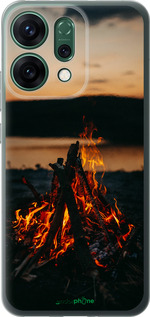 Силиконовый чехол Огонь для Oppo RENO14 5G - 6021u-4058 изображение 