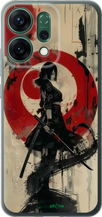 Силиконовый чехол Боевое искусство для Oppo RENO14 5G - 6126u-4058 изображение 