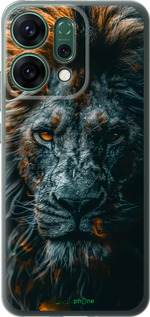 Силиконовый чехол Лев в сумерках для Oppo RENO14 5G - 6154u-4058 изображение 