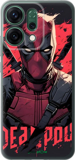 Силиконовый чехол Дедпул для Oppo RENO14 5G - 6293u-4058 изображение 