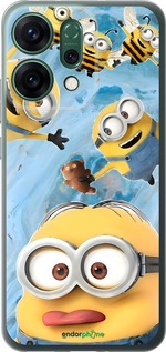 Силиконовый чехол Миньоны для Oppo RENO14 5G - 6386u-4058 изображение 