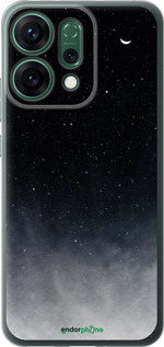 Силиконовый чехол Сині хмари, Синій місяць для Oppo RENO14 5G - 6396u-4058 изображение 