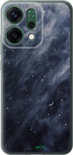 Силиконовый чехол Голубые облака, Голубая луна для Oppo RENO14 5G - 6398u-4058 изображение 