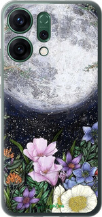 Силиконовый чехол Полночь в саду II для Oppo RENO14 5G - 6424u-4058 изображение 
