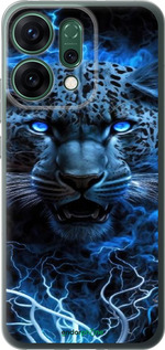 Силиконовый чехол Ледяной леопард для Oppo RENO14 5G - 6460u-4058 изображение 