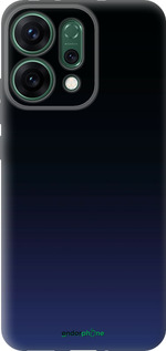 Силіконовий чехол Градієнт у темно-синьому стилі для Oppo RENO14 5G - 6542u-4058 изображение 