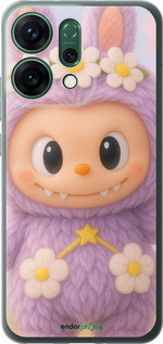 Силиконовый чехол Лабубу 1 для Oppo RENO14 5G - 6709u-4058 изображение 