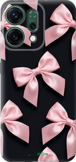 Силиконовый чехол Coquette Ribbons Dark Coquette для Oppo RENO14 5G - 6767u-4058 изображение 