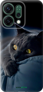 Силіконовий чохол 'Димчастий кіт' для Oppo RENO14 5G зображення 2