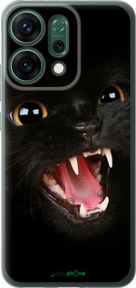 Силиконовый чехол Чёрная кошка для Oppo RENO14 5G - 932u-4058 изображение 