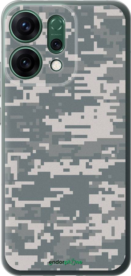 Силиконовый чехол Камуфляж для Oppo RENO14 5G - 1085u-4058 изображение 