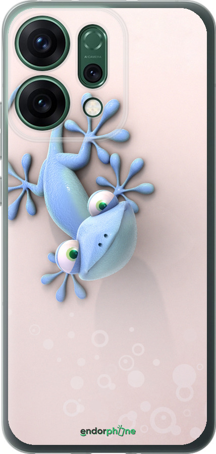 Силиконовый чехол Геккончик для Oppo RENO14 5G - 1094u-4058 изображение 