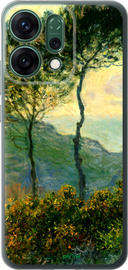 Силиконовый чехол Клод Моне для Oppo RENO14 5G - 1193u-4058 изображение 