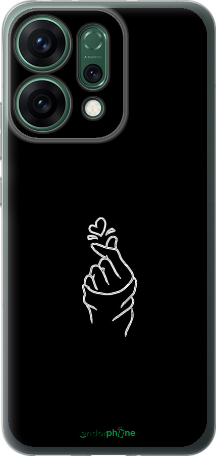 Силиконовый чехол Love You для Oppo RENO14 5G - 4298u-4058 изображение 