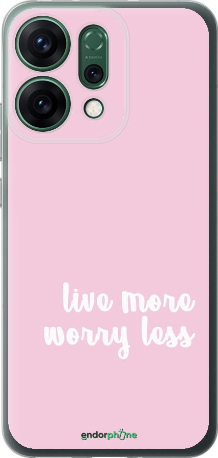 Силиконовый чехол Живи больше для Oppo RENO14 5G - 4347u-4058 изображение 