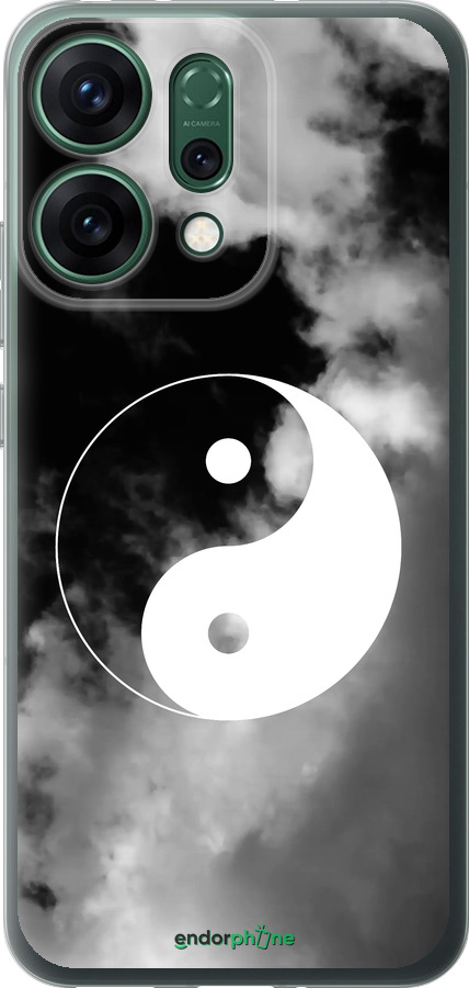 Силиконовый чехол Инь и Янь для Oppo RENO14 5G - 4389u-4058 изображение 