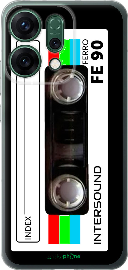 Силиконовый чехол Кассета с90 для Oppo RENO14 5G - 4894u-4058 изображение 