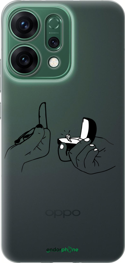 Силиконовый чехол Предложение для Oppo RENO14 5G - 4898u-4058 изображение 