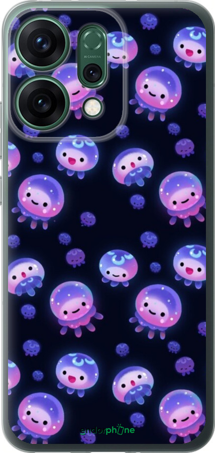 Силиконовый чехол № 5414 для Oppo RENO14 5G - 5414u-4058 изображение 