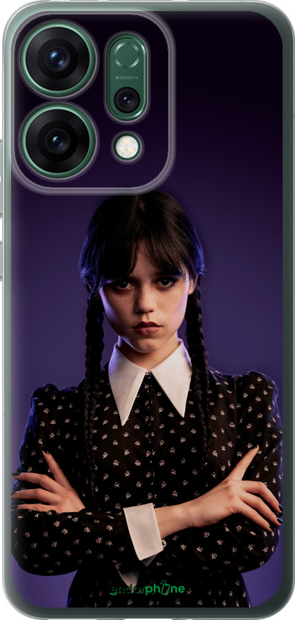 Силиконовый чехол Wednesday v3 для Oppo RENO14 5G - 5517u-4058 изображение 