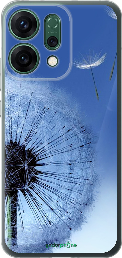 Силиконовый чехол Одуванчик для Oppo RENO14 5G - 6005u-4058 изображение 