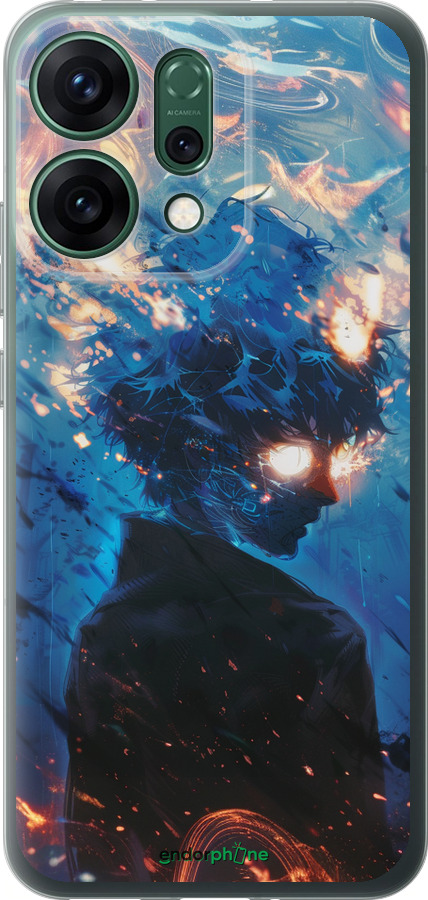 Силиконовый чехол Сатору Годжо для Oppo RENO14 5G - 6129u-4058 изображение 