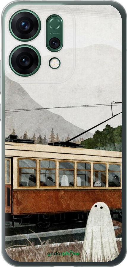 Силиконовый чехол Призрак 2 для Oppo RENO14 5G - 6247u-4058 изображение 