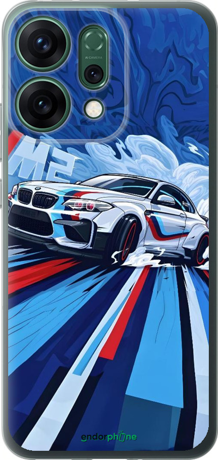 Силиконовый чехол БМВ для Oppo RENO14 5G - 6292u-4058 изображение 