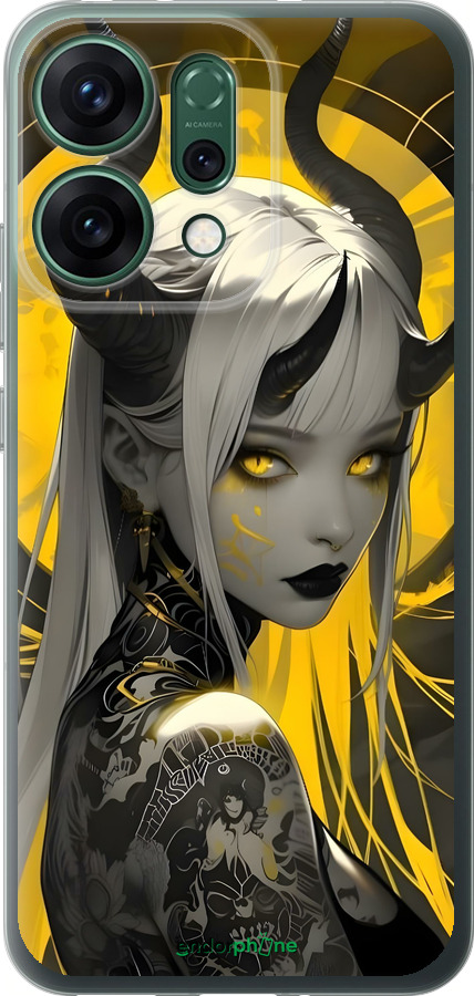 Силиконовый чехол Аниме демон 2 для Oppo RENO14 5G - 6309u-4058 изображение 