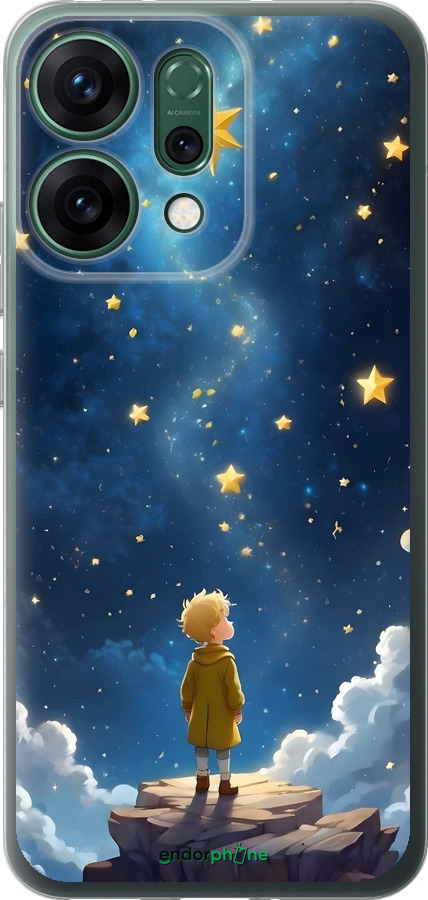 Силиконовый чехол Маленький принц для Oppo RENO14 5G - 6326u-4058 изображение 