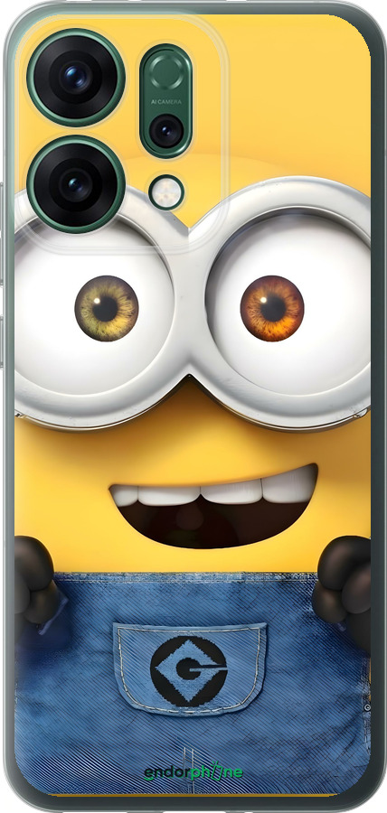 Силиконовый чехол Миньон для Oppo RENO14 5G - 6389u-4058 изображение 