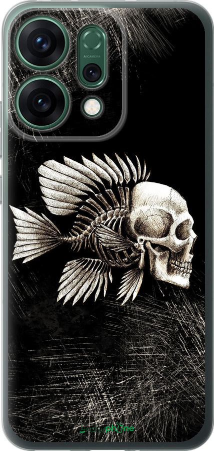 Силиконовый чехол Рыбо-человек для Oppo RENO14 5G - 683u-4058 изображение 